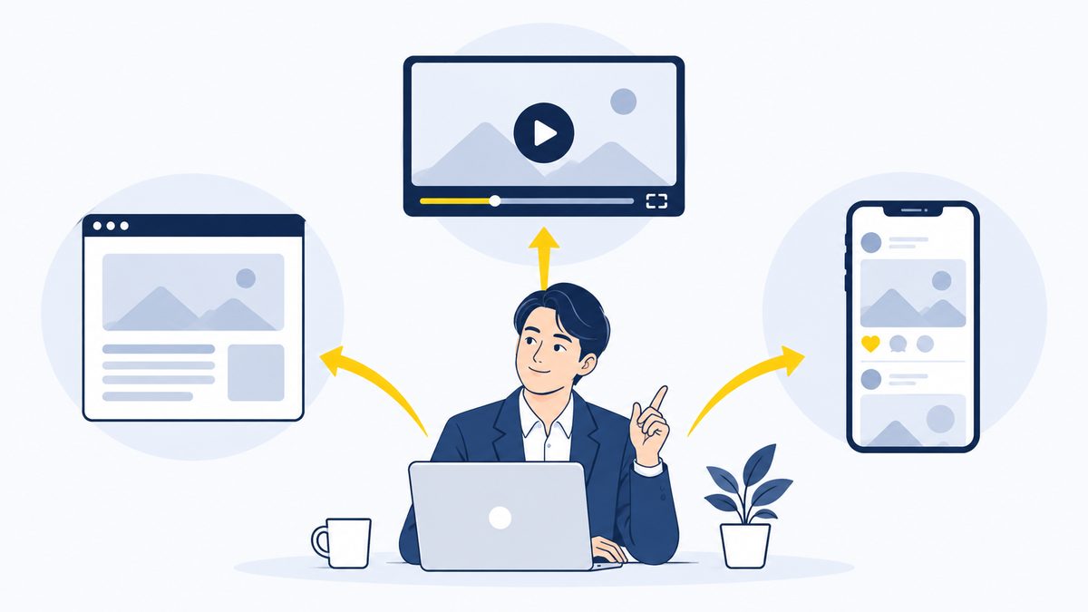 YouTubeやSNSへ発信する